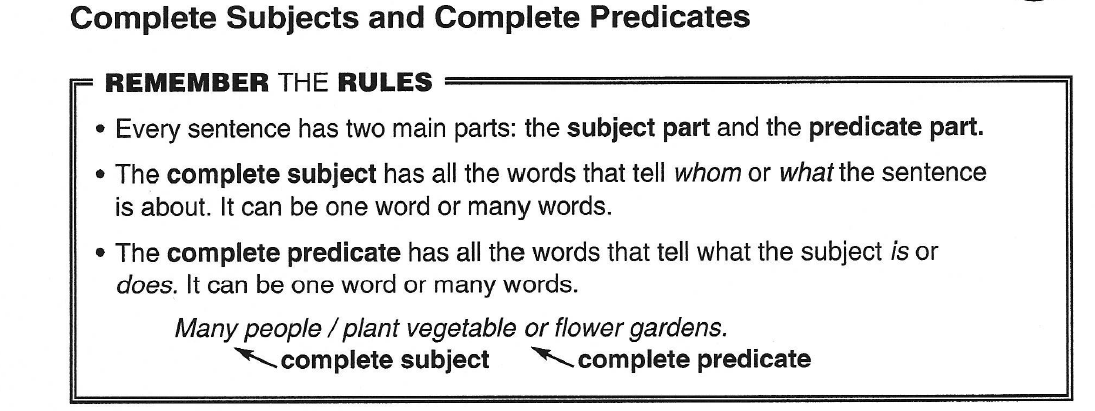 subjects-and-predicates